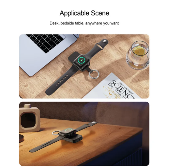 Portable Wireless Keychain Magnetic Power Bank for Iwatch