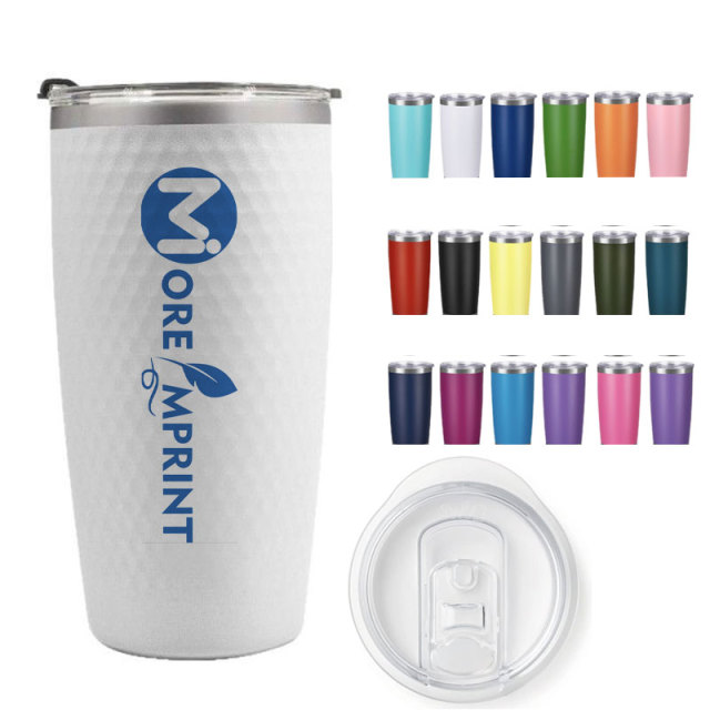 17oz Golf Grain Stainless Steel Insulated Tumbler with Lid