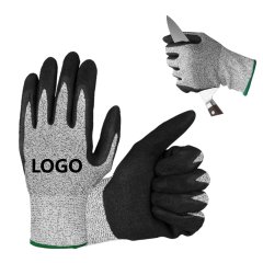 Level 5 Protection Cut Resistant Safety Work Gloves