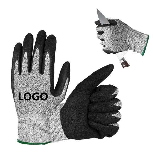 Level 5 Protection Cut Resistant Safety Work Gloves