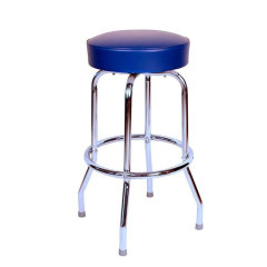 Sturdy Bar Stool with Padded Swivel Shop Seat