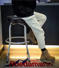 Sturdy Bar Stool with Padded Swivel Shop Seat