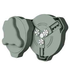 Magnetic Rotatable Manual Beer Can Opener Lid Remover
