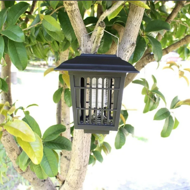 1.2V Solar Square Bug Zapper Outdoor Plastic Lights