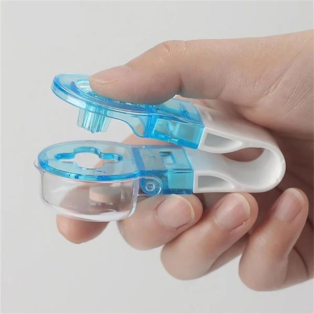 Portable Travel Pill Popper Taker Medicine Remover Tools Tablet Dispenser