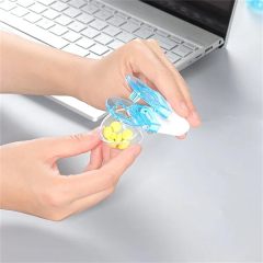 Portable Travel Pill Popper Taker Medicine Remover Tools Tablet Dispenser