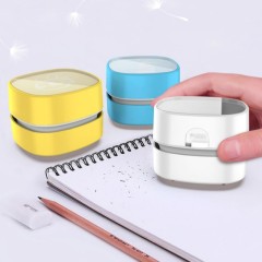 Mini Desktop Vacuum Cleaner Rechargeable Table Dust Sweeper