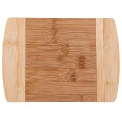 13-Inch Natural Two-Tone Bamboo Cutting Board
