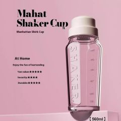 19 oz. Martini Cocktail Glass Bar Shaker with Strainer