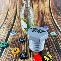 Screw Shape Automatic Beer Bottle Opener