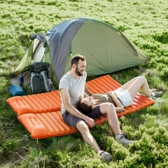 Outdoor TPU Portable Camping Inflatable Mat Blanket