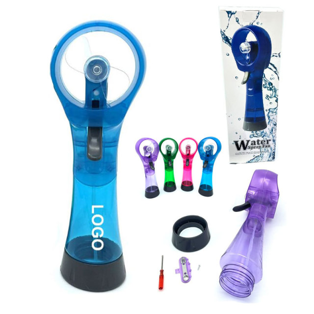Summer Portable Handheld Water Misting Fans Outdoor Cooling