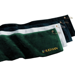 Embroidered Diamond Collection Golf Towel with Corner Grommet-16"x 24"