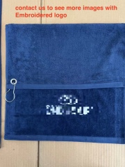Embroidered Diamond Collection Golf Towel with Corner Grommet-16"x 24"