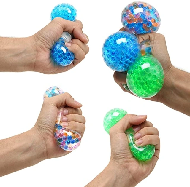 Water Beads Stress Relief Squeezing Balls for Kids and Adult