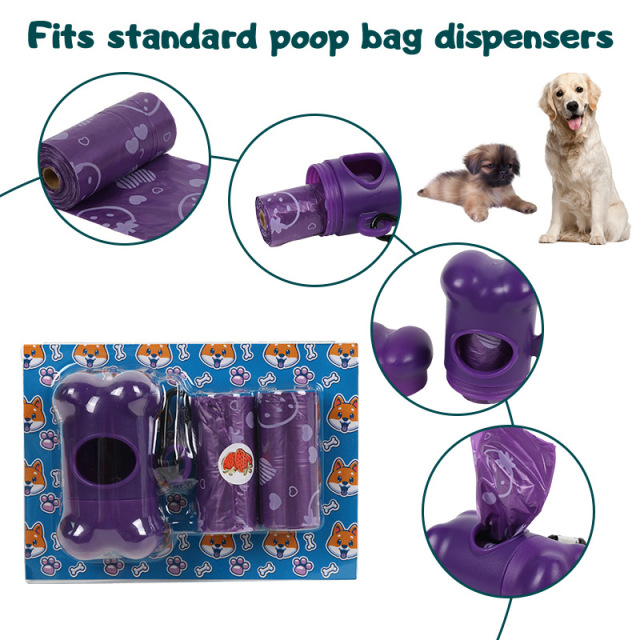 Promotional Pet Waste Bags w/ Dispenser Set