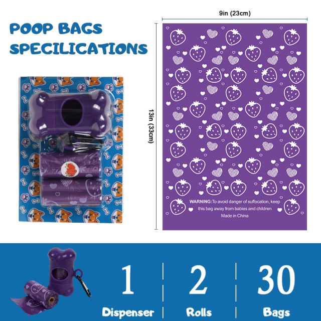 Promotional Pet Waste Bags w/ Dispenser Set