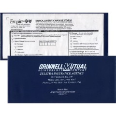 Printed Large Insurance Card Holders