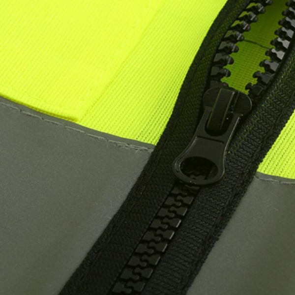 High Visibility Unisex Reflective Safety Vest with Pockets