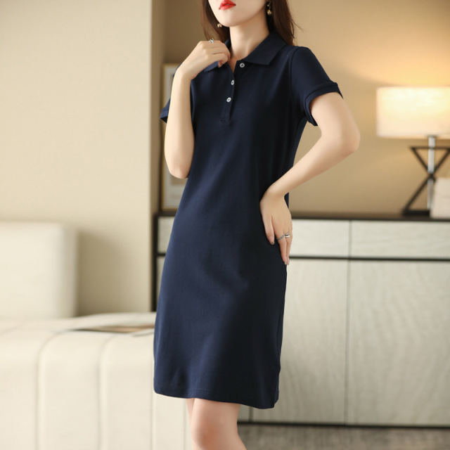 Custom Women’s Classic Short Sleeve Polo Dress