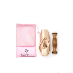 Satin Ballet Dance Shoes Bag with Drawstring