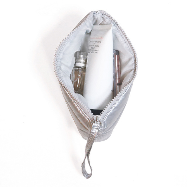 Puffer Wristlet Makeup Pouch