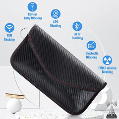 Faraday Pouch for Car Keys & Phones, Signal Blocking Bag