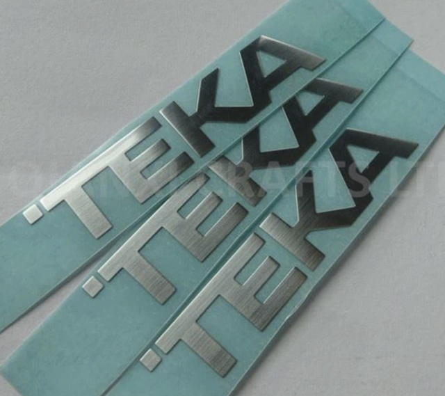 Custom 3D Logo Nickel Metal Stickers/Silver Brushed Nickel Electroforming Label
