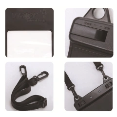 PVC Waterproof Phone Pouch Clear Dry Bag with Lanyard