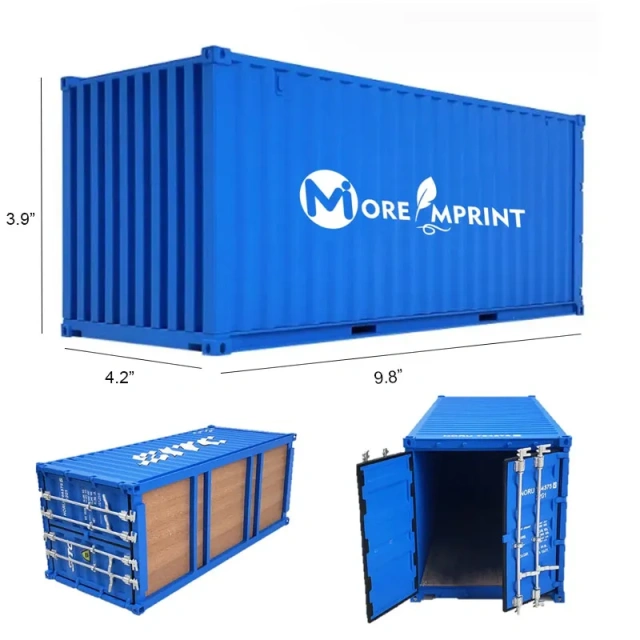 20ft Shipping Container Model 1:24 Scale Miniature Replica