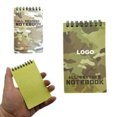 3" x 5" Waterproof Top-Spiral Notebook All-Weather Notepad