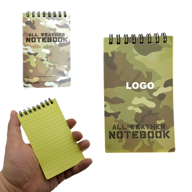3" x 5" Waterproof Top-Spiral Notebook All-Weather Notepad