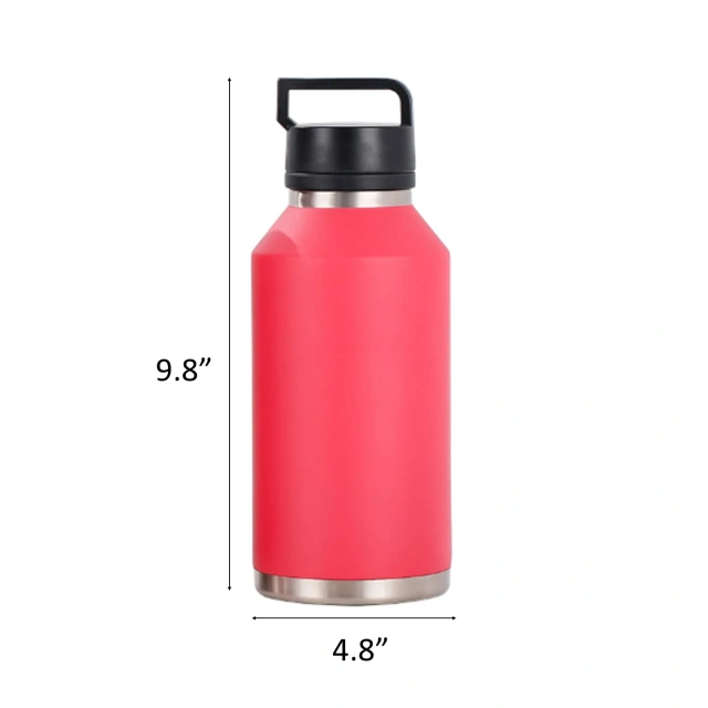 64oz 1/2 Gal Vacuum Insulated Stainless Steel Water Bottle
