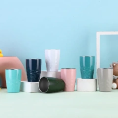 11/12 oz. Diamond Cut Insulated Travel Mug Tumbler
