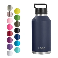 64oz 1/2 Gal Vacuum Insulated Stainless Steel Water Bottle