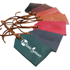 Single-layer Genuine Leather Hang Tag