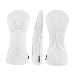 High end Leather Quilted Golf Head cover