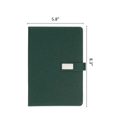 Office School PU Leather A5/A6 Notebook with Pen Gift Set