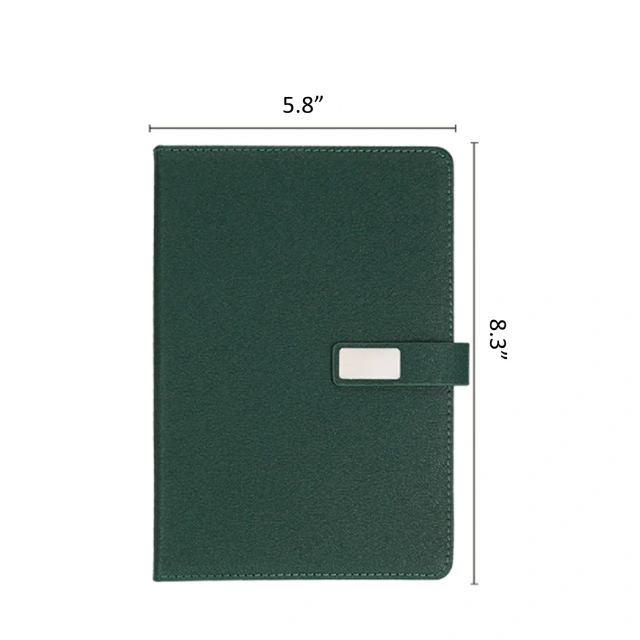 Office School PU Leather A5/A6 Notebook with Pen Gift Set