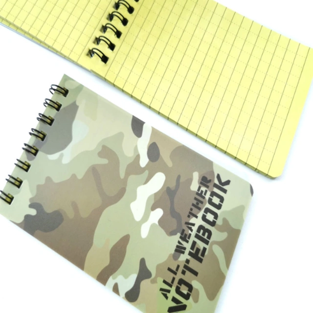 3" x 5" Waterproof Top-Spiral Notebook All-Weather Notepad