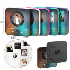 Custom Music Fridge Magnet Spotify Song Plaque with Photo