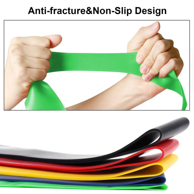 Elastic Resistance Loop Bands Multilevel Workout Set of 5