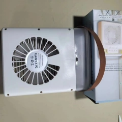LED Desktop USB Misting Air Cooling Fan Adjustable 3 Speeds
