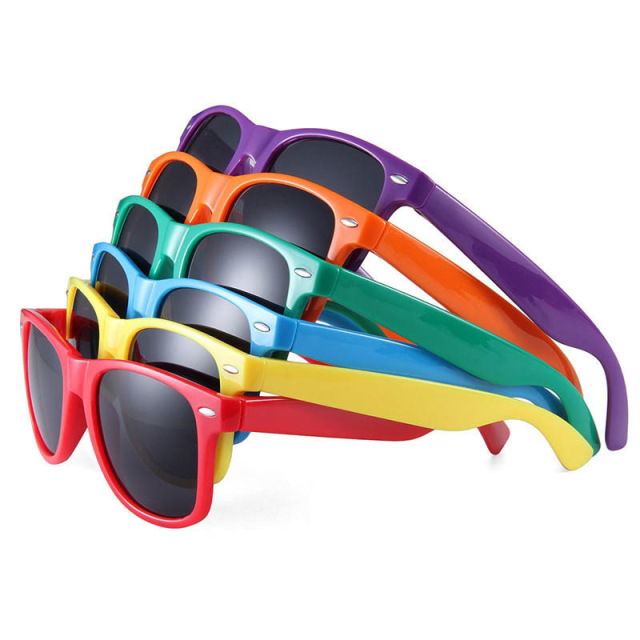 Retro Unisex Adult Sunglasses UV Protected W/ Plastic Frame