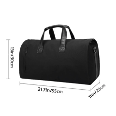 55L Folding 2 in 1 Hanging Travel Garment Duffel Bag