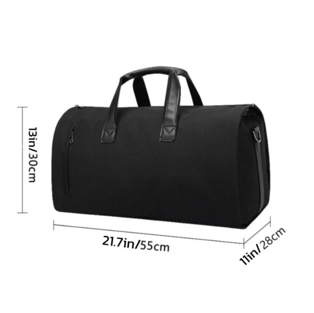 55L Folding 2 in 1 Hanging Travel Garment Duffel Bag
