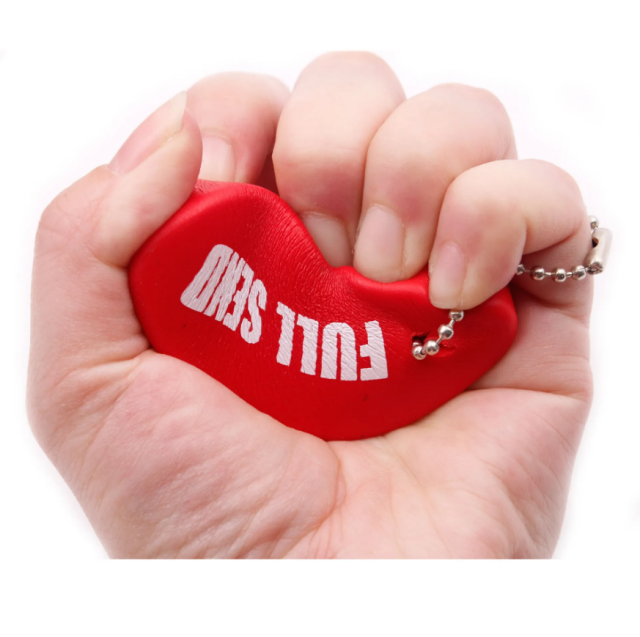 Oval-Shaped Floating Foam Keychain/Tag