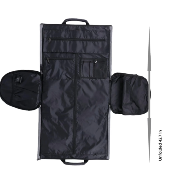 55L Folding 2 in 1 Hanging Travel Garment Duffel Bag
