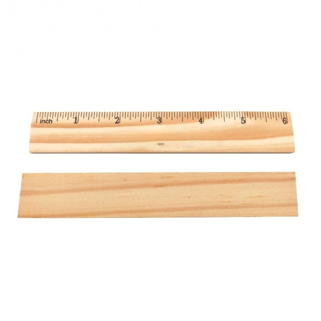 6 PCS Stationery Set PVC Case Pencil Ruler Eraser Sharpener Kit