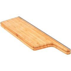 Folding Bamboo Cutting Board with Handle for Kitchen